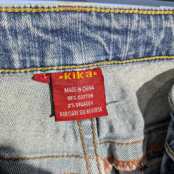 Kika boot cut, low rise, distressed Vintage '80 - Picture 2 of 8